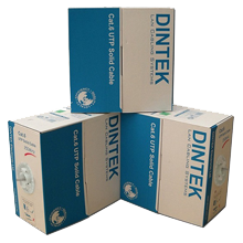 Cáp mạng Dintek CAT.6 UTP (1101-04023, 100 mét/thùng)