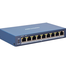 8-Port 100Mbps Fast Ethernet Smart PoE Switch HIKVISION DS-3E1309P-EI